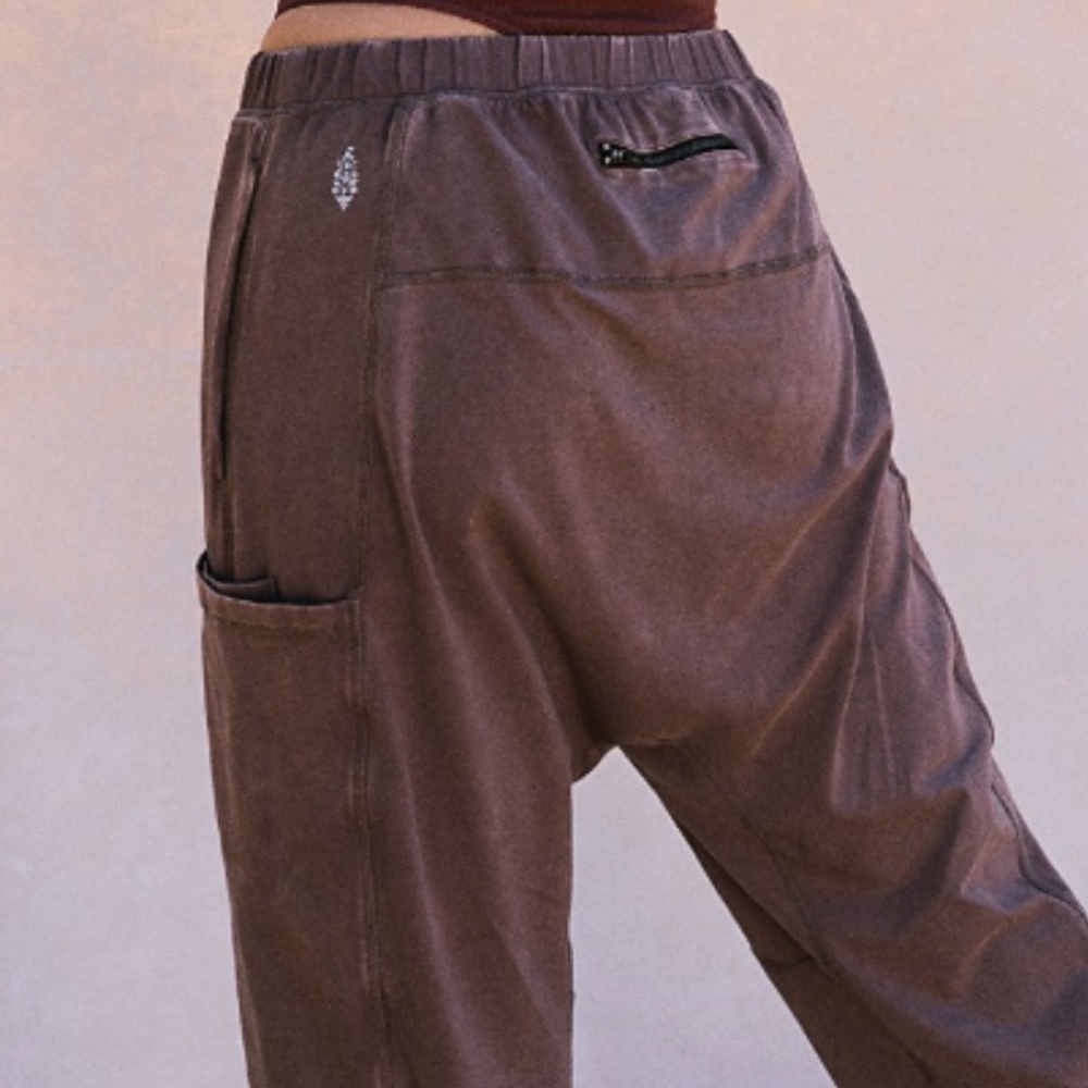 free people dropped crotch hot shot joggers